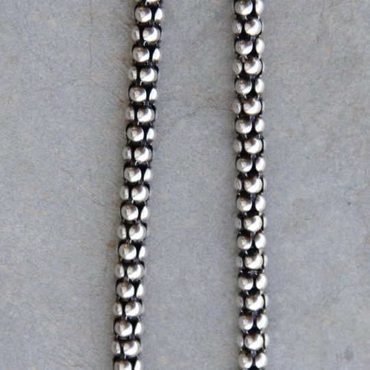 40cm Thick Oxidized Rope Chain