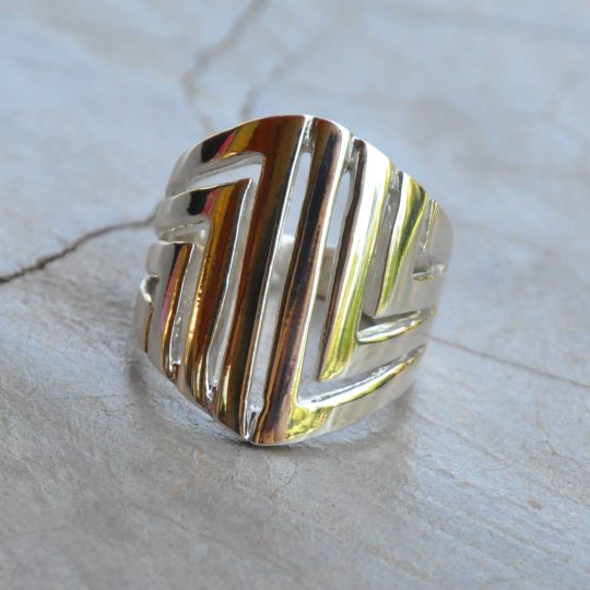 Geometric Design Ring