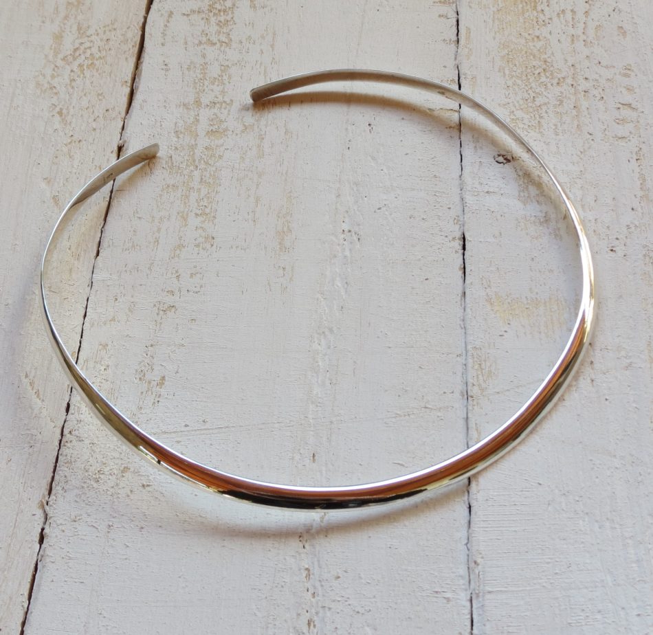 sterling silver choker