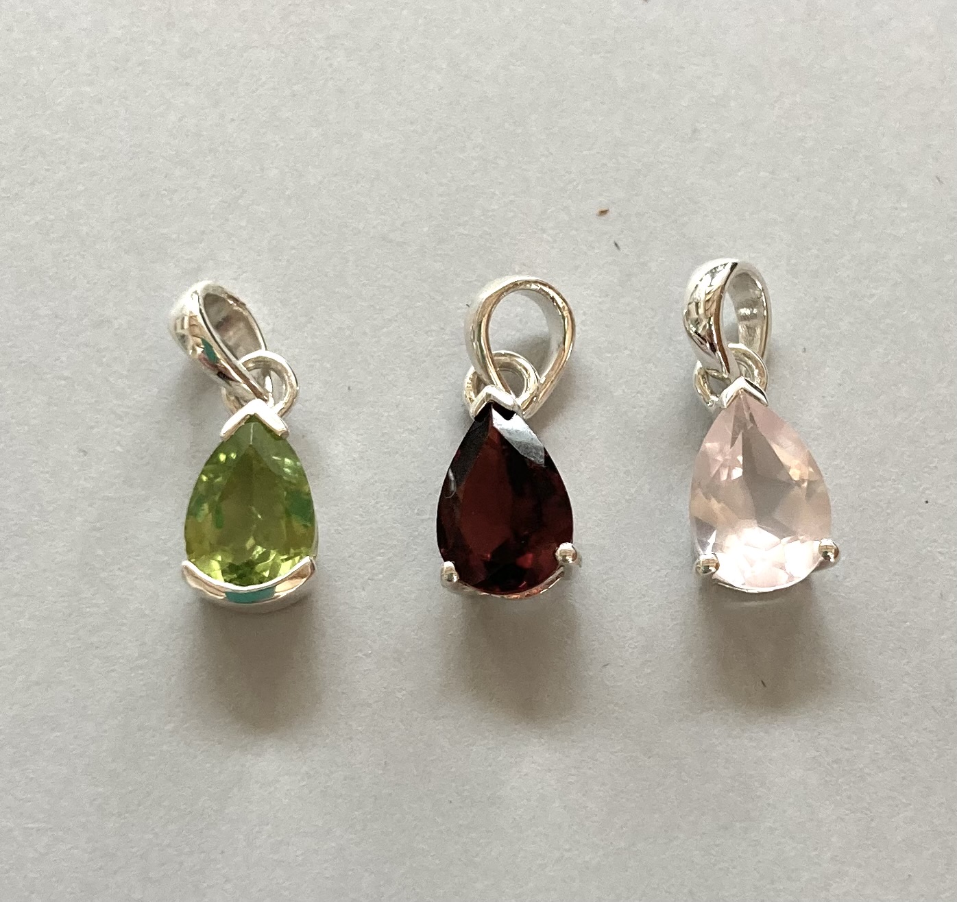 Gemstone pendants clearance