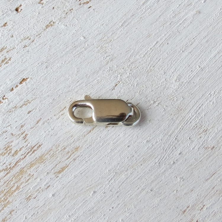 sterling silver tiny lobster clasp