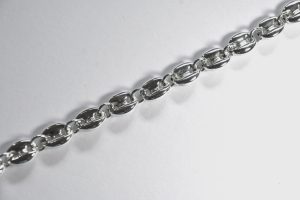 sterling silver gucci bracelet - 19cm/20cm